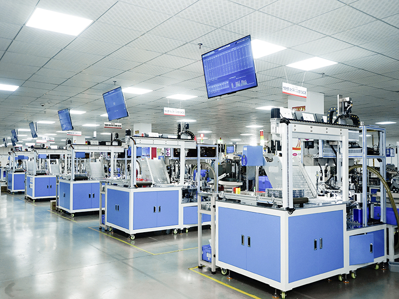 微动开关生产车间